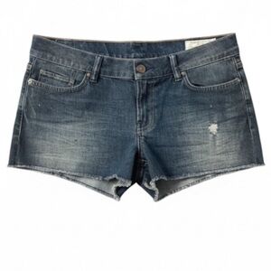 All Saints “Waters Lowe" Slightly Distressed
Women's Denim Shorts Size 29 NWT!